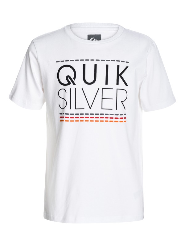 quiksilver, Ss Bright T Youth C13, WHITE (wbb0) 0 Ss Bright T Youth C13 EQBZT03004 Quiksilver