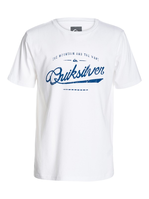 quiksilver, Ss Bright T Youth C14, WHITE (wbb0) 0 Ss Bright T Youth C14 EQBZT03005 Quiksilver
