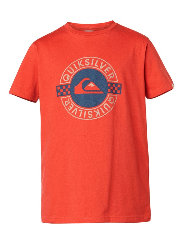 quiksilver, Ss Qs Tee Youth F12, BAKED APPLE (rnz0) 0 Ss Qs Tee Youth F12 EQBZT03013 Quiksilver