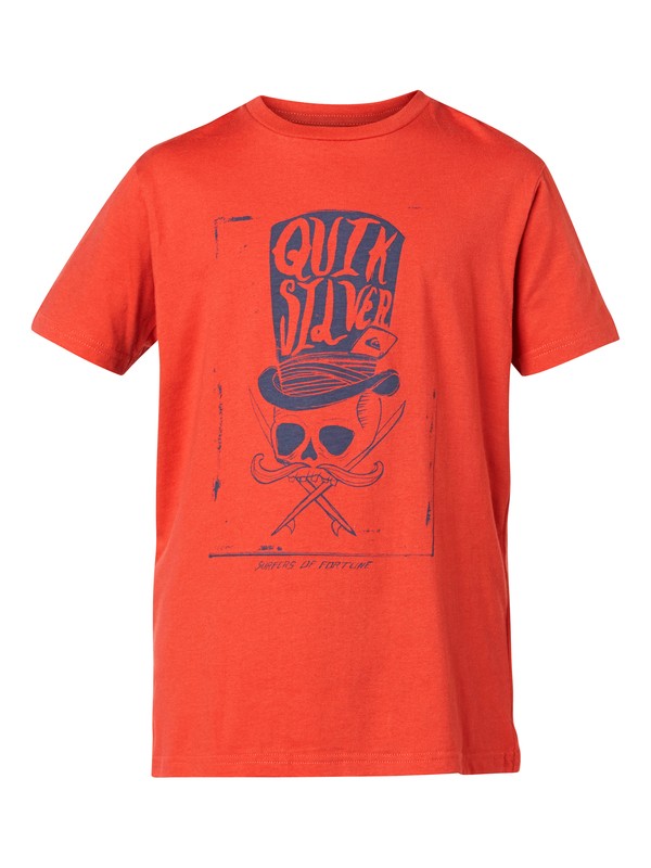 quiksilver, Ss Qs Tee Youth F16, BAKED APPLE (rnz0) 0 Ss Qs Tee Youth F16 EQBZT03017 Quiksilver