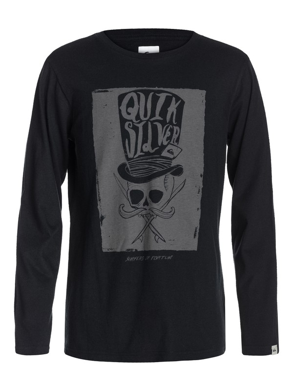 quiksilver, Ls Qs Tee Youth G10, BLACK (kvj0) 0 Ls Qs Tee Youth G10 EQBZT03021 Quiksilver
