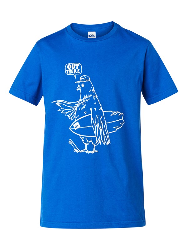 quiksilver, Ss Qs Tee Youth F17, OLYMPIAN BLUE (bqz0) 0 Ss Qs Tee Youth F17 EQBZT03046 Quiksilver