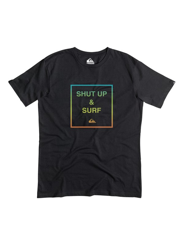Classic Shut Up And Surf EQBZT03144 0 Classic Shut Up And Surf - T-shirt EQBZT03144 Quiksilver