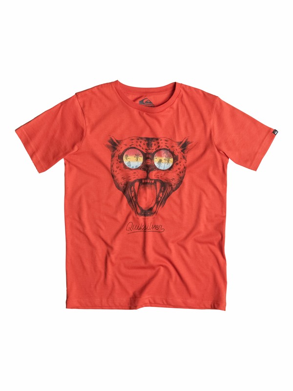 Classic Sunset Cat EQBZT03148 0 Classic Sunset Cat - T-shirt EQBZT03148 Quiksilver