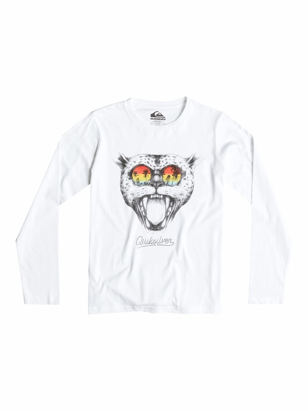 Classic Sunset Cat EQBZT03150 0 Classic Sunset Cat - T-shirt manches longues EQBZT03150 Quiksilver