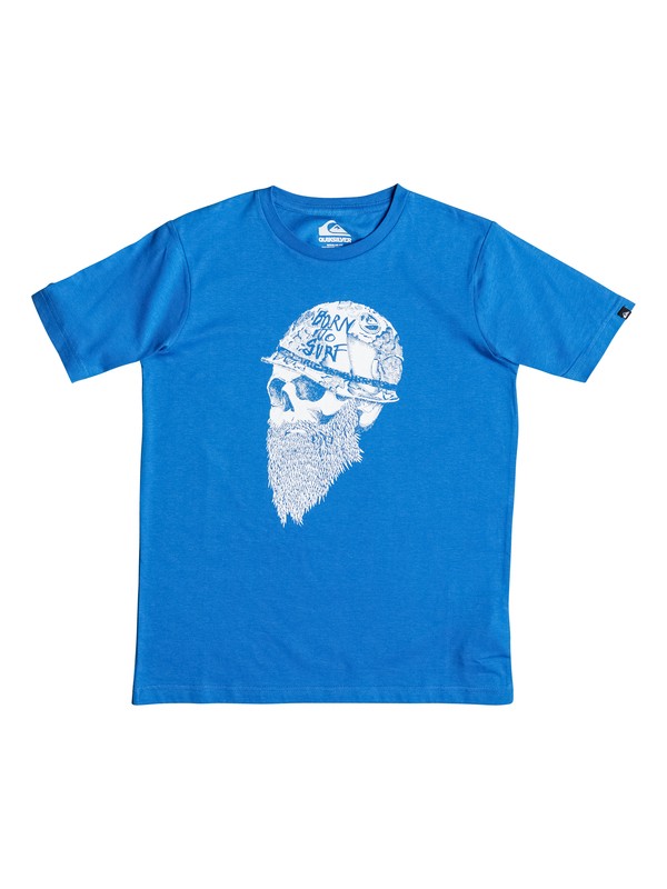 quiksilver, Classic Born To Surf - T-shirt, TURKISH SEA (bqs0) 0 Classic Born To Surf - T-shirt EQBZT03243 Quiksilver