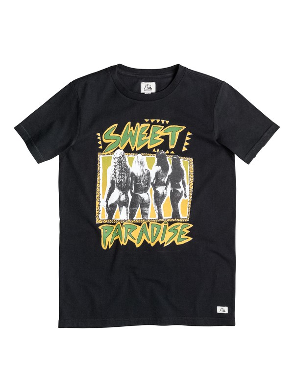 quiksilver, Paradise - T-Shirt, ANTHRACITE (kvj0) 0 Paradise - T-Shirt EQBZT03257 Quiksilver