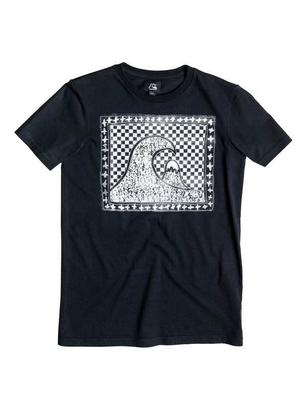 quiksilver, Dark Ritual Checkered - T-shirt, ANTHRACITE (kvj0) 0 Dark Ritual Checkered - T-shirt EQBZT03264 Quiksilver