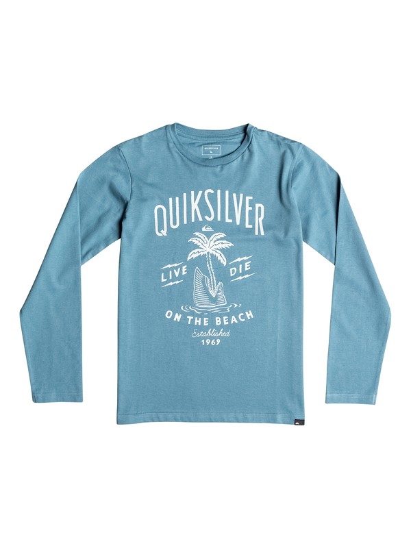 quiksilver, Classic Shark Island - Tee-Shirt à manches longues, CAPTAINS BLUE (bme0) 0 Classic Shark Island - Tee-Shirt à manches longues EQBZT03360 Quiksilver