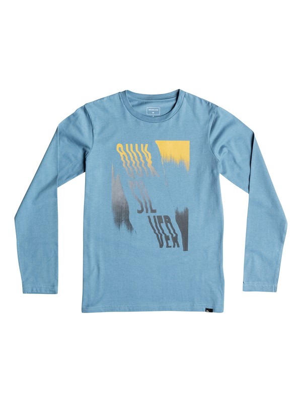 quiksilver, Classic The South - Tee-Shirt à manches longues, CAPTAINS BLUE (bme0) 0 Classic The South - Tee-Shirt à manches longues EQBZT03361 Quiksilver