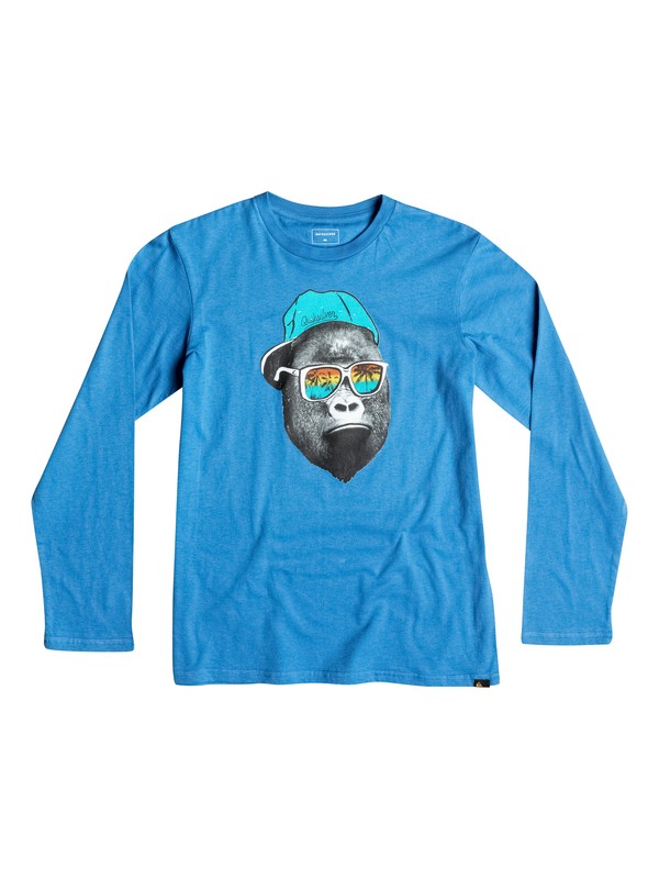 quiksilver, Classic Kong Business - Tee-Shirt à manches longues, STAR SAPPHIRE (bnj0) 0 Classic Kong Business - Tee-Shirt à manches longues EQBZT03362 Quiksilver