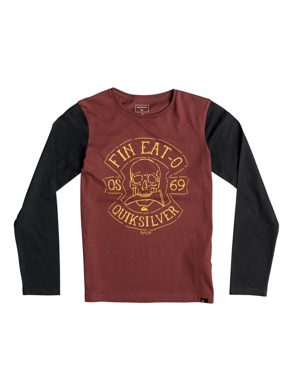 quiksilver, Colorblock Fin Eat - Tee-Shirt à manches longues, PORT ROYALE (rsz0) 0 Colorblock Fin Eat - Tee-Shirt à manches longues EQBZT03366 Quiksilver