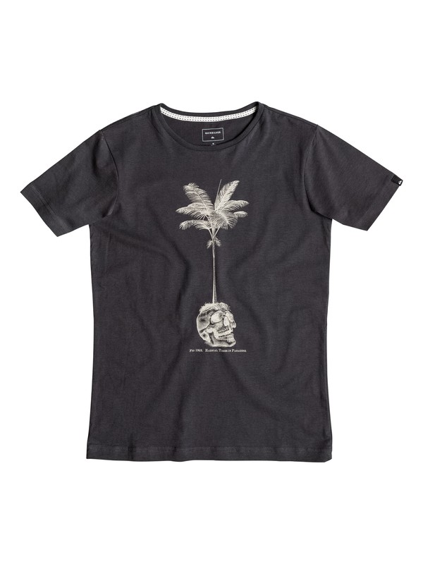 quiksilver, Carbon Cranium - Tee-Shirt, TARMAC (kta0) 0 Carbon Cranium - Tee-Shirt EQBZT03369 Quiksilver