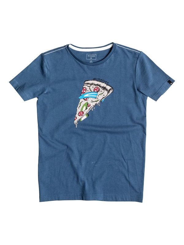 quiksilver, AM Peace Of Cake - T-Shirt, DARK DENIM (brq0) 0 AM Peace Of Cake - T-Shirt EQBZT03374 Quiksilver