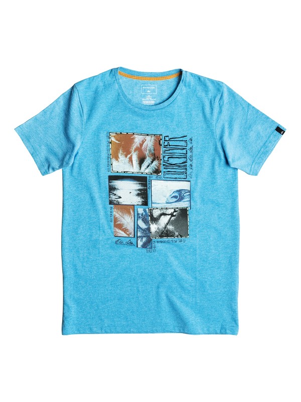 quiksilver, Heather Paradise Forg - Tee-Shirt, BONNIE BLUE (bjb0) 0 Heather Paradise Forg - Tee-Shirt EQBZT03461 Quiksilver