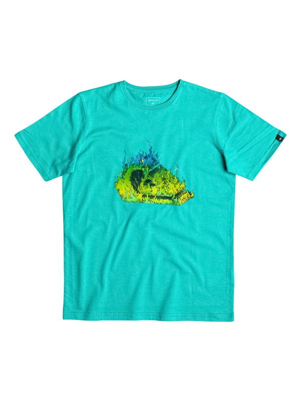 quiksilver, Classic In Fire - Tee-Shirt, VIRIDINE GREEN (bnf0) 0 Classic In Fire - Tee-Shirt EQBZT03462 Quiksilver