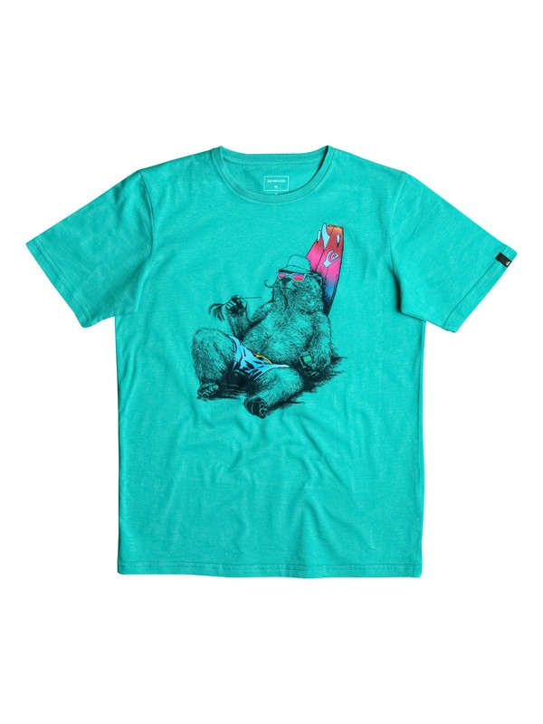 quiksilver, Classic Local Mostly - Tee-Shirt, VIRIDINE GREEN (bnf0) 0 Classic Local Mostly - Tee-Shirt EQBZT03464 Quiksilver
