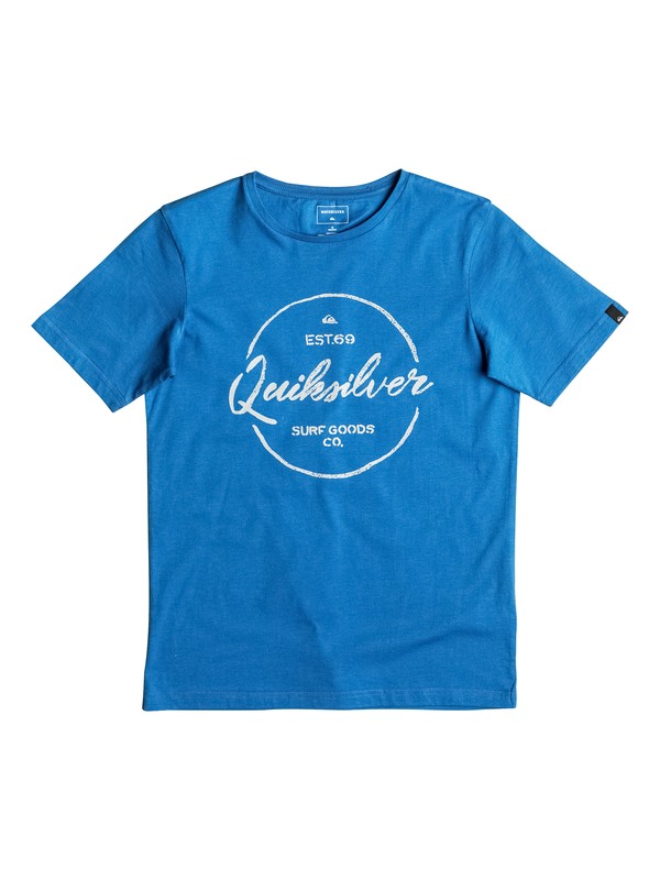 quiksilver, Classic Silvered - Tee-Shirt, VALLARTA BLUE (byh0) 0 Classic Silvered - Tee-Shirt EQBZT03473 Quiksilver