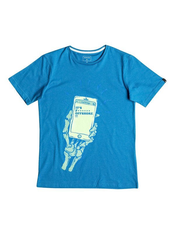 quiksilver, Classic Offshore - T-Shirt, VALLARTA BLUE (byh0) 0 Classic Offshore - T-Shirt Blau EQBZT03488 Quiksilver