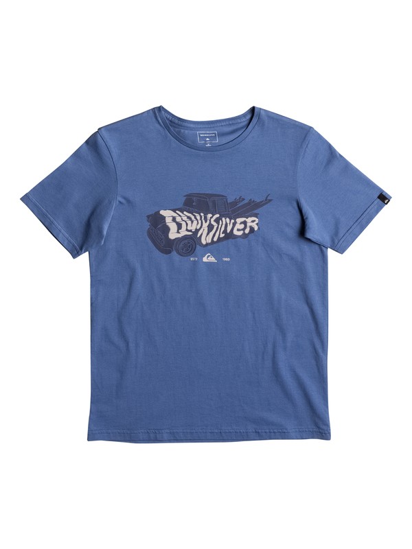 quiksilver, Classic Magic Car - T Shirt pour Garçon 8-16 ans, FEDERAL BLUE (bnc0) 0 Classic Magic Car - T Shirt pour Garçon 8-16 ans EQBZT03563 Quiksilver