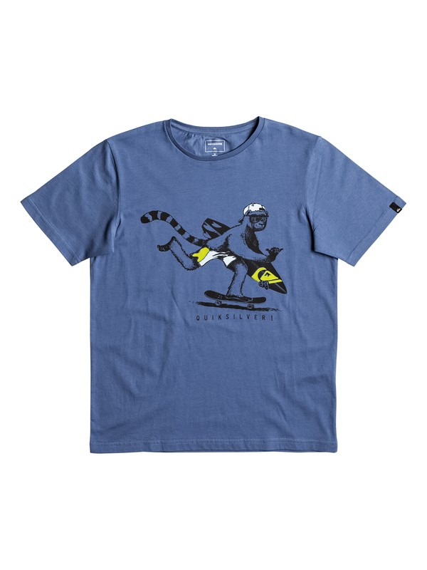 quiksilver, Classic Its Offshore - T Shirt pour Garçon 8-16 ans, FEDERAL BLUE (bnc0) 0 Classic Its Offshore - T Shirt pour Garçon 8-16 ans EQBZT03564 Quiksilver