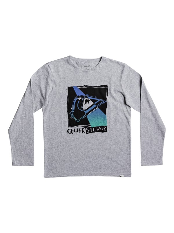 quiksilver, Classic Hot Spot - T Shirt à manches longues pour Garçon 8-16 ans, ATHLETIC HEATHER (sgrh) 0 Classic Hot Spot - T Shirt à manches longues pour Garçon 8-16 ans EQBZT03571 Quiksilver