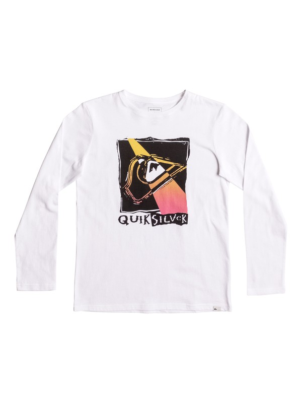 quiksilver, Classic Hot Spot - Longsleeve, WHITE (wbb0) 0 Classic Hot Spot - Longsleeve Weiss EQBZT03571 Quiksilver