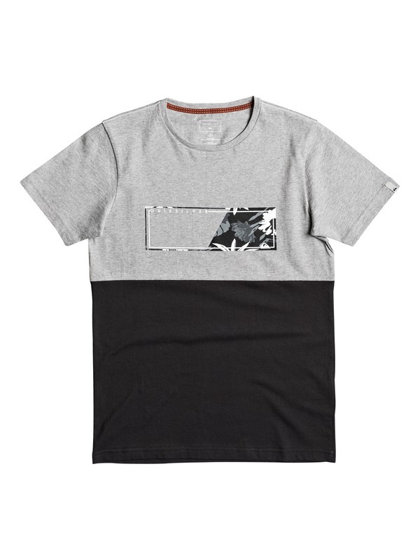 quiksilver, Blue Box - T Shirt col rond pour Garçon 8-16 ans, ATHLETIC HEATHER (sgrh) 0 Blue Box - T Shirt col rond pour Garçon 8-16 ans EQBZT03578 Quiksilver