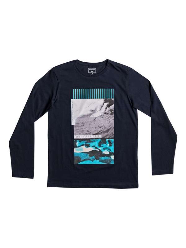 quiksilver, Classic Jem Barrel - Longsleeve, NAVY BLAZER (byj0) 0 Classic Jem Barrel - Longsleeve EQBZT03628 Quiksilver