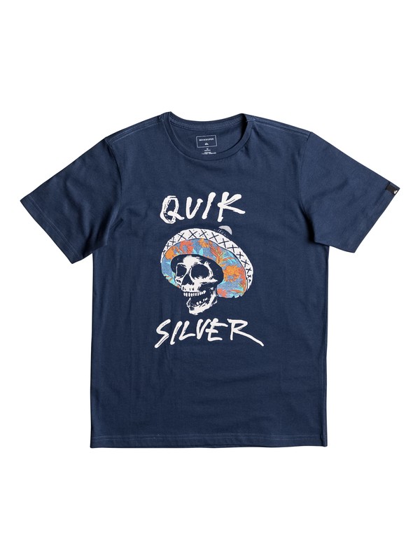 quiksilver, Classic El Bronco - Tee-Shirt, DARK DENIM (brq0) 0 Classic El Bronco - Tee-Shirt EQBZT03630 Quiksilver