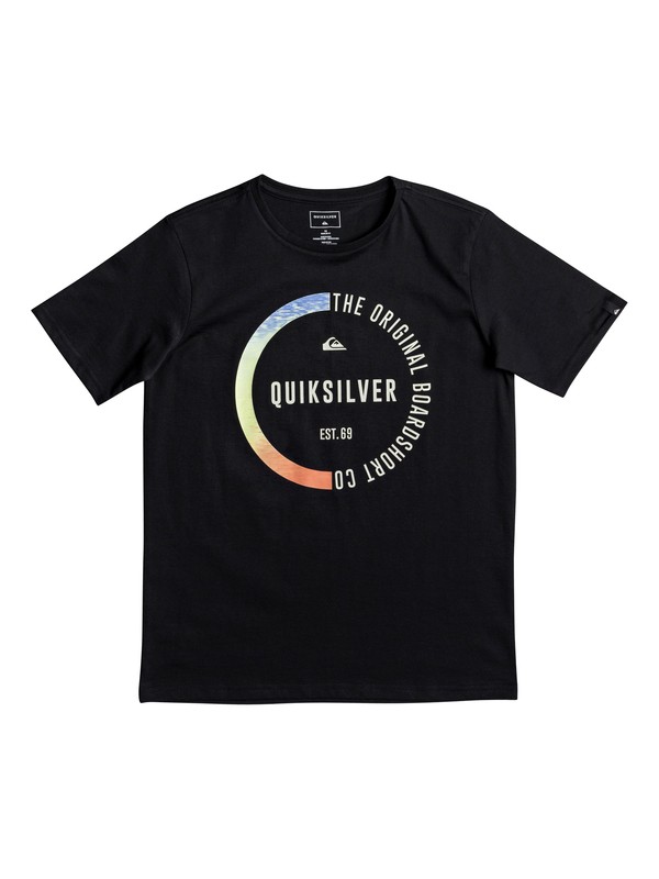 quiksilver, Classic Revenge - T-Shirt for Boys 8-16, BLACK (kvj0) 0 Classic Revenge - T-Shirt for Boys 8-16 Black EQBZT03670 Quiksilver
