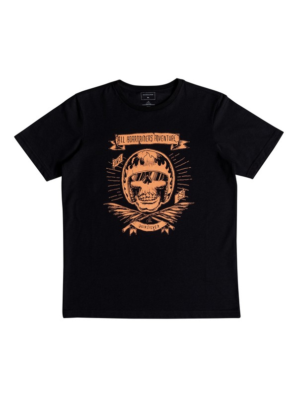 quiksilver, Classic Makau Ola - T-Shirt for Boys 8-16, BLACK (kvj0) 0 Classic Makau Ola - T-Shirt for Boys 8-16 Black EQBZT03671 Quiksilver