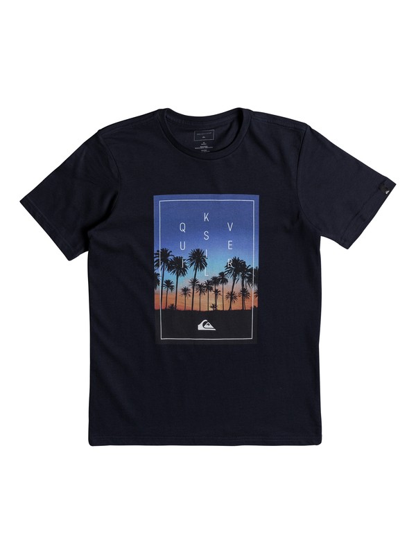 quiksilver, Classic Salina Stars - T Shirt col rond pour Garçon 8-16 ans, NAVY BLAZER (byj0) 0 Classic Salina Stars - T Shirt col rond pour Garçon 8-16 ans EQBZT03677 Quiksilver