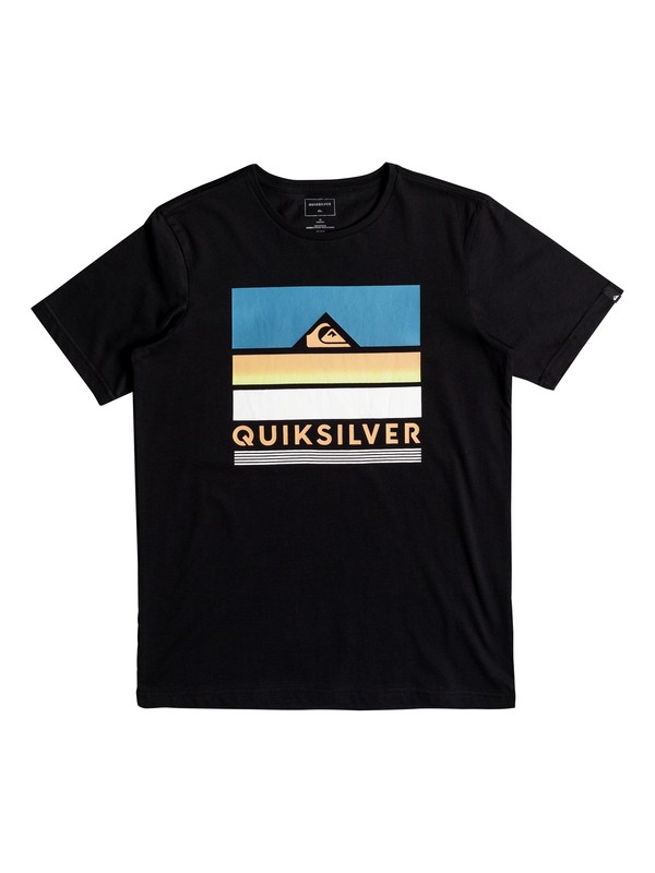 quiksilver, Classic Loud Places - T Shirt col rond pour Garçon 8-16 ans, BLACK (kvj0) 0 Classic Loud Places - T Shirt col rond pour Garçon 8-16 ans Noir EQBZT03681 Quiksilver