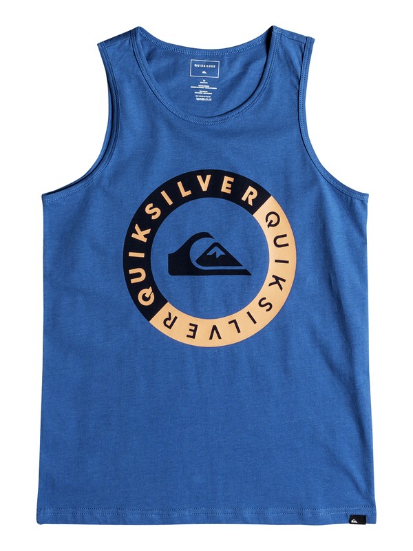 quiksilver, Tank Shores Away - T Shirt col rond pour Garçon 8-16 ans, BRIGHT COBALT (bpc0) 0 Tank Shores Away - T Shirt col rond pour Garçon 8-16 ans EQBZT03687 Quiksilver