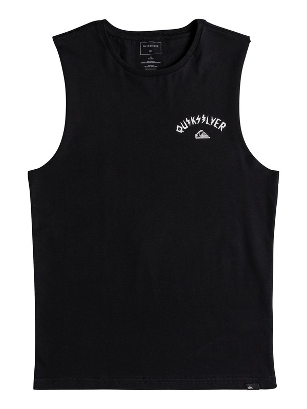 quiksilver, Muscle Walls Of Death - T Shirt col rond pour Garçon 8-16 ans, BLACK (kvj0) 0 Muscle Walls Of Death - T Shirt col rond pour Garçon 8-16 ans EQBZT03688 Quiksilver