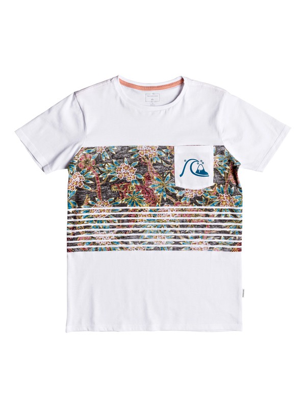 quiksilver, Silent Furry - Pocket-T-Shirt für Jungen 8-16, WHITE (wbb0) 0 Silent Furry - Pocket-T-Shirt für Jungen 8-16 EQBZT03782 Quiksilver