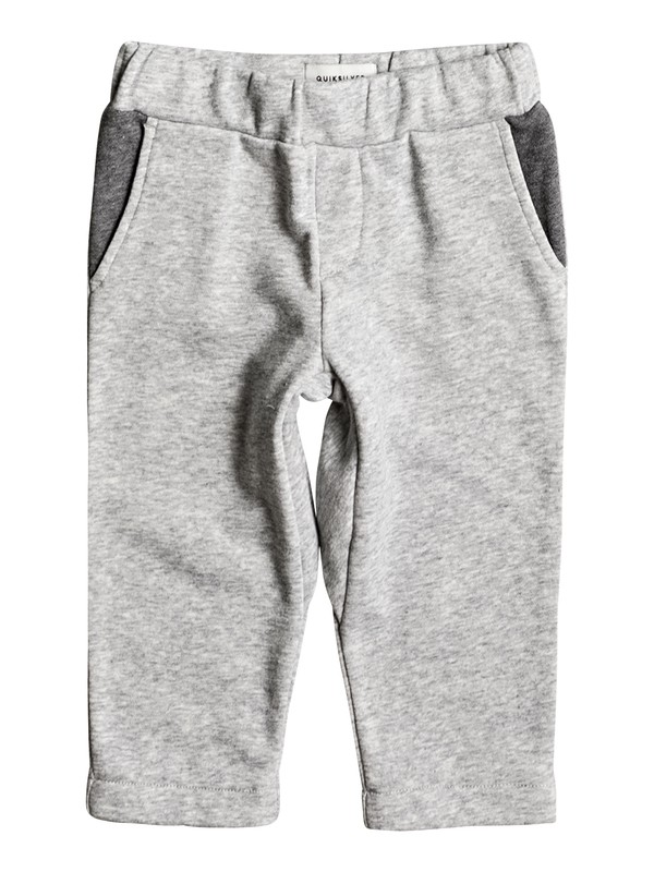 quiksilver, Fonic Fleece - Pantalon de jogging, LIGHT GREY HEATHER (sgrh) 0 Fonic Fleece - Pantalon de jogging Gris EQIFB03015 Quiksilver