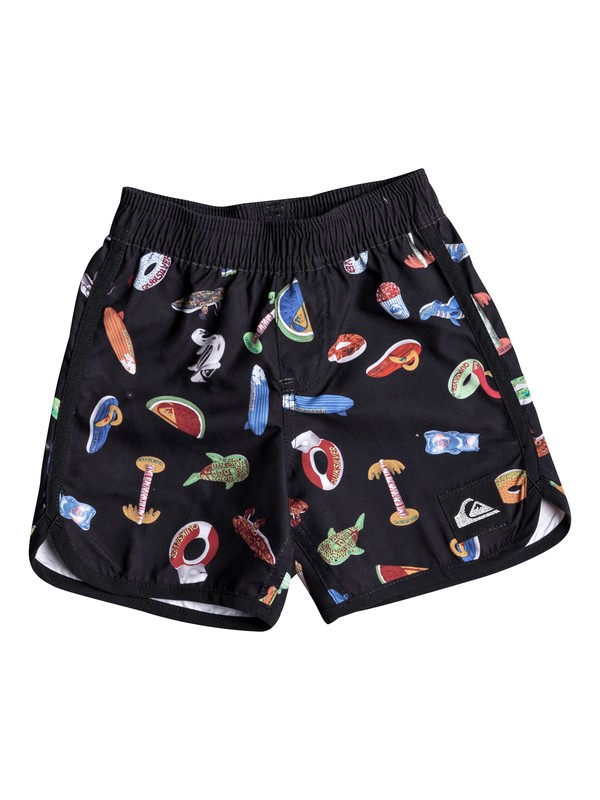 quiksilver, Floater 10" - Amphibian Board Shorts for Baby Boys, BLACK (kvj6) 0 Floater 10" - Amphibian Board Shorts for Baby Boys Black EQIJV03001 Quiksilver