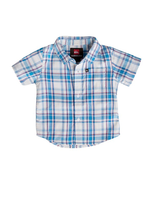 quiksilver, Baby Engineer Pat Shirt, MEDITERRANEAN (bmm0) 0 Baby Engineer Pat Shirt EQIWT00010 Quiksilver