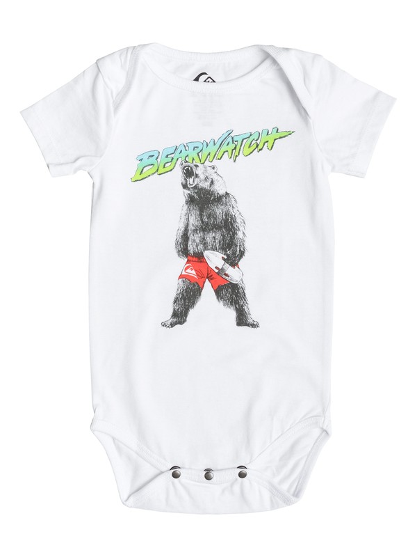quiksilver, Body Bearwatch - T-shirt, WHITE (wbb0) 0 Body Bearwatch - T-shirt EQIZT03014 Quiksilver