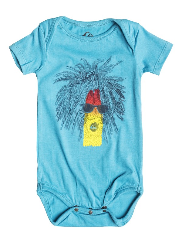 quiksilver, Body Rasta Palm - T-shirt, NIAGARA (bkt0) 0 Body Rasta Palm - T-shirt EQIZT03015 Quiksilver