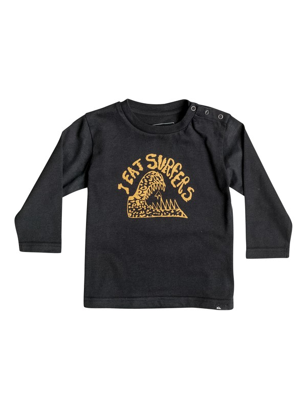 quiksilver, Carbon Eating - Tee-Shirt à manches longues, TARMAC (kta0) 0 Carbon Eating - Tee-Shirt à manches longues EQIZT03018 Quiksilver