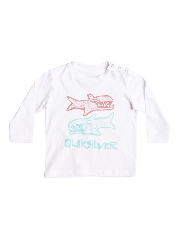 quiksilver, Classic Double Fish - Tee-Shirt à manches longues pour Bebés, WHITE (wbb0) 0 Classic Double Fish - Tee-Shirt à manches longues pour Bebés EQIZT03027 Quiksilver