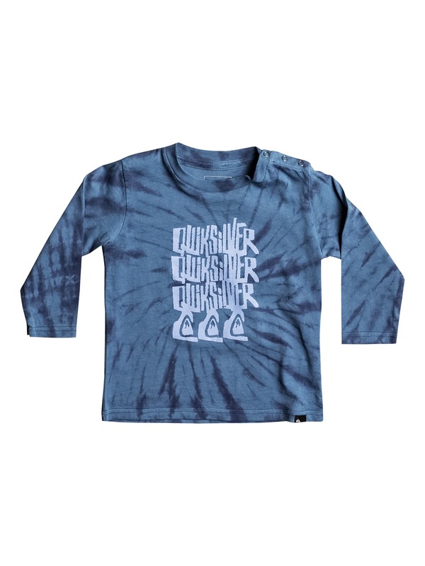 quiksilver, Tri Band - Tee-Shirt à manches longues, DARK DENIM (brq0) 0 Tri Band - Tee-Shirt à manches longues Bleu EQIZT03028 Quiksilver