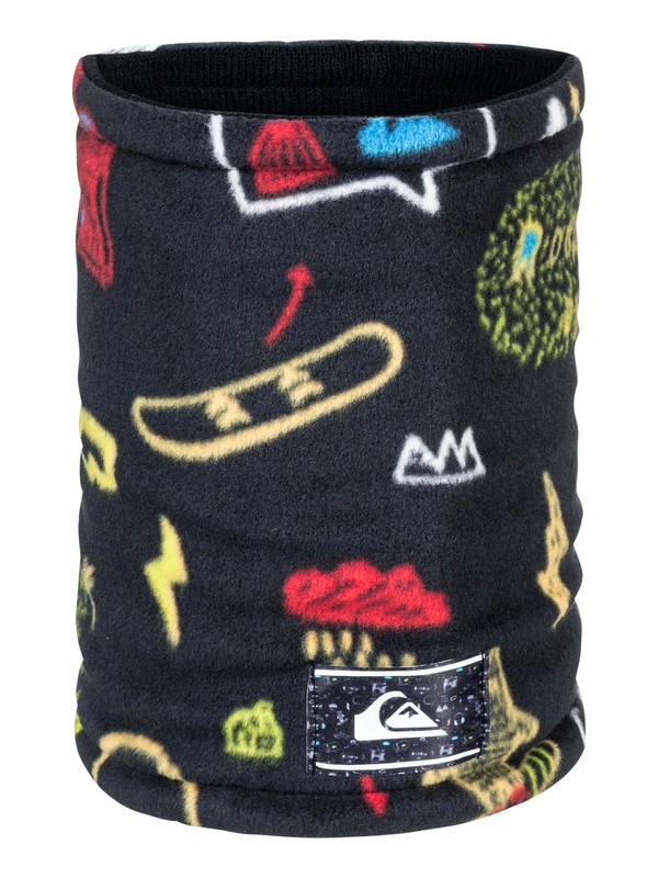 quiksilver, Casper - Halstuch für Jungen 2-7, BLACK_MAOAM TATT (kvj6) 0 Casper - Halstuch für Jungen 2-7 Schwarz EQKAA03010 Quiksilver