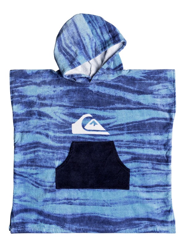 quiksilver, Boy's 2-7 Quiksilver Surf Poncho, SKY BLUE (bgc0) 0 Boy's 2-7 Quiksilver Surf Poncho Blue EQKAA03014 Quiksilver