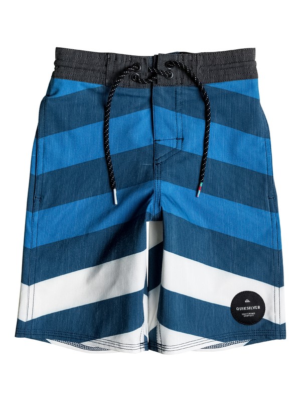 quiksilver, Boy's 2-7 Crypt Brigg 14.5" Beachshorts, ESTATE BLUE (bsw6) 0 Boy's 2-7 Crypt Brigg 14.5" Beachshorts EQKBS03085 Quiksilver