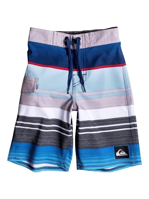 quiksilver, Everyday Stripe Vee 14.5" - Board Shorts, WET WEATHER (szr6) 0 Everyday Stripe Vee 14.5" - Board Shorts Grey EQKBS03089 Quiksilver