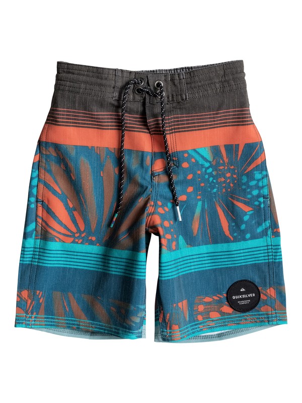 quiksilver, Niños 2-7 Boardshorts Estampados Swell Vision de 14", TARMAC (kta6) 0 Niños 2-7 Boardshorts Estampados Swell Vision de 14" EQKBS03099 Quiksilver